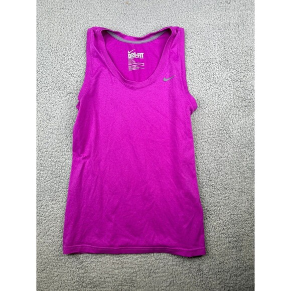 Nike dri fit fushia Tank Top size small - Picture 1 of 4